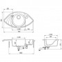 Кухонная мойка AQUASANITA SCP151-111AW