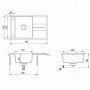 Кухонная мойка AQUASANITA SQB101-501AW